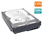 Disque dur 1. 5to sata 3. 5 seagate barracuda st31500541as 9tn15r - 510 5900rpm 32mo