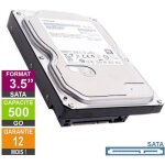 Disque dur 500go sata 3. 5 toshiba dt01aca050 25mm 7200rpm 32mo