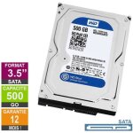 Disque dur 500go sata 3. 5 western digital blue wd5000aakx - 60u6aa0 25mm 7200rpm 16mo