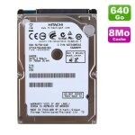 Disque dur 640go sata 2. 5 hitachi hts547564a9e384 pc portable 8mo