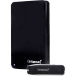 Disque dur externe - intenso - memory drive 6023680 - 1 to - noir - usb 3. 0