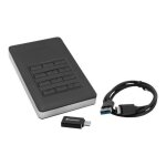 Disque dur externe scuris hdd store n go avec accs par clavier - verbatim - 1 to - usb 3. 1 gen 1