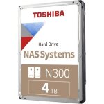 Disque dur interne - toshiba - n300 - 4 to - 7200 tours / min - sata
