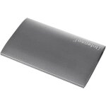 Disque dur ssd externe - intenso - premium - 1 to - gris