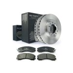 Disques de frein 276mm + plaquettes avant pour mitsubishi l 200 pajero ii sport Disques de frein 276mm + plaquettes avant pour mitsubishi l 200 pajero ii sport