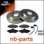 Disques de frein plaquettes arri�re 253mm ventil� pour ford mondeo i gbp 2 bap