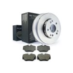 Disques de frein + plaquettes avant 262mm plein pour mercedes - benz 190 w201 1. 8 Disques de frein + plaquettes avant 262mm plein pour mercedes - benz 190 w201 1. 8