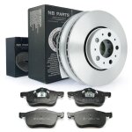 Disques de frein plaquettes avant 286mm nb parts