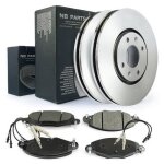 Disques de frein + plaquettes avant 288mm ventil� pour citroen c5 dc rc break