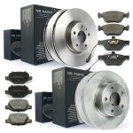 Disques de frein + plaquettes avant + arrire alfa romeo 147 937 kit s lot