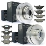 Disques de frein + plaquettes avant + arrière bmw 5 5er e39 520 523 525 i d td Disques de frein + plaquettes avant + arrière bmw 5 5er e39 520 523 525 i d td