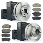 Disques de frein plaquettes avant arrire pour hyundai i30 15 pouces kia ceed ed