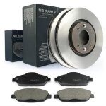 Disques de frein + plaquettes avant ventilé 283mm pour peugeot 3008 308 cc sw i Disques de frein + plaquettes avant ventilé 283mm pour peugeot 3008 308 cc sw i