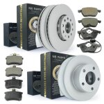 Disques de frein plaquettes kit avant + arrire audi 100 c4 a6 avant 4a2 4a5