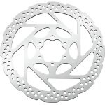 Disque de frein pour v�lo shimano - 160mm / 6 trous - frein � disque - plaquettes en r�sine