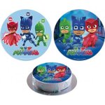 Disque azyme - dekora - pjmasks - d�coration g�teau - 20cm - multicolore