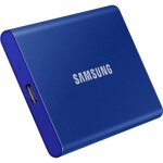 Disque ssd externe samsung portable ssd t7 500go bleu indigo
