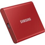 Disque ssd externe samsung portable ssd t7 500go rouge mtallique