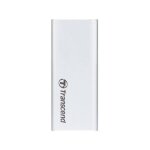 Disque ssd externe transcend esd240c - 240 go - m. 2 - usb 3. 1 gen 2 (usb - c) - argent