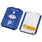 Disque de stationnement multi - fonctions en plasti