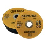 Disque � tron�onner 125mm - nemura - acier - blanc