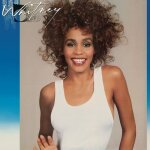 Disque vinyle - sony music - whitney houston - blanc - adulte