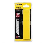 Distributeur 10 lames de cutters stanley - 0 - 11 - 325 - 25 mm