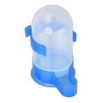 Distributeur automatique de nourriture pour oiseaux omabeta - jardin filtrant bleu petit