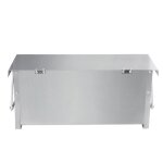 Distributeur automatique de nourriture - suusolny - 10 kg - acier galvanis� - ext�rieur - argent