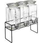 Distributeur de boisson modern wood 45l transparent