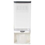 Distributeur daliments secs céréales 15l transparent Distributeur daliments secs céréales 15l transparent