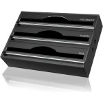 Distributeur demballage - marsee - acrylique - 3 compartiments - coupe facile