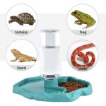 Distributeur deau pour reptile abreuvoir tortue pour mangeoire pour reptiles pour tortue terrestre gecko ... Distributeur deau pour reptile abreuvoir tortue pour mangeoire pour reptiles pour tortue terrestre gecko ...