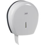 Distributeur papier hyginique - jvd - yaliss jumbo - abs blanc - fermeture  cl - accessoires salle ...