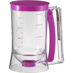 Distributeur de pte  gteau - zgeer - 900 ml - blanc - idal pour gteaux et crpes