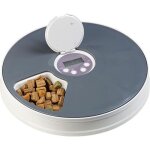 Distributeur programmable de nourriture pour chiens et chats - infactory - blanc - int�rieur - piles