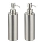 Distributeur de savon lot de 2 rechargeable salle de bain cuisine pompe à désinfectant acier inox 300 ... Distributeur de savon lot de 2 rechargeable salle de bain cuisine pompe à désinfectant acier inox 300 ...