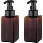 Distributeur de savon moussant 450 ml (15 oz) flacon pompe rechargeable pour savon liquide shampooing ...