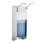 Relaxdays distributeur de savon mural dsinfectant savon liquide 1000 ml cabinet mdical entreprise bureau ...