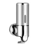 Distributeur de savon mural en acier inoxydable de 500 ml avec pompe de douche pour hpitaux cuisines ...