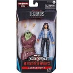 Figurine america chavez - marvel - doctor strange - 15 cm - 2 accessoires - build - a - figure