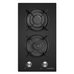 Domino gaz oceanic - verre - noir