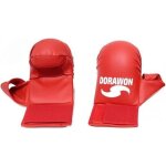 Dorawon mitaines de karat� avec pouce osaka rouge