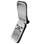 Housse de protection en cuir noir avec clip ceinture pour doro 6530 / 6531 - caseroxx