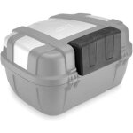 Dosseret e133s - givi - trekker 52l - confort passager - couleur noir - moto