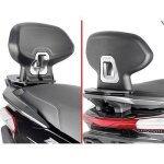 Dosseret moto passager givi piaggio mp3 hpe 400 / 400sport 530 exclusive (22) - noir - tu