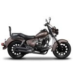 Dosseret moto - shad - sissybar - keeway superlight 125 / blackster 250 - noir - taille unique