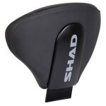 Dosseret passager shad (sans fixation) ? finition noir / argent / blanc confort accru