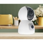 Double cam�ra ip de surveillance int�rieur kyf - 2mp + 2mp - wifi - rotative pt motoris�e
