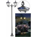 Lampadaire � led solaire - royal gardineer - swl - 160 - 600 lm - d�tecteur de mouvement - ext�rieur